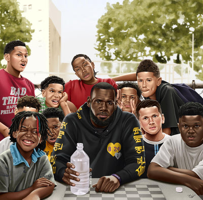 Malachi Wright Paints Legacy in Layers: Portraiture Rooted in Black Culture and Community